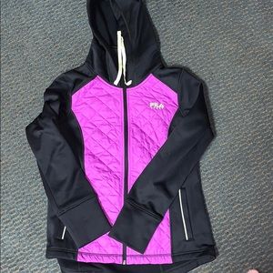 Fila Purple and Black Jacket